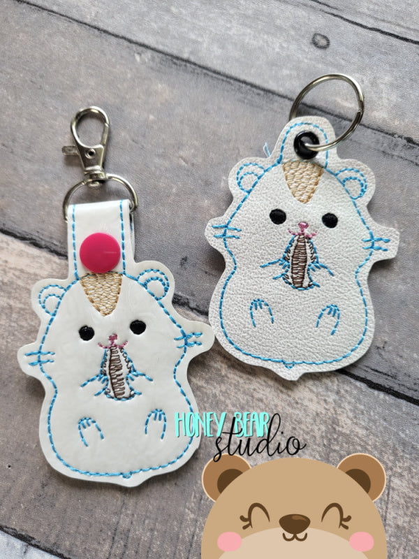 Image showcasing kawaii hamster 4 poses cute Snap Tab Eyelet SET DIGITAL DOWNLOAD fun ...