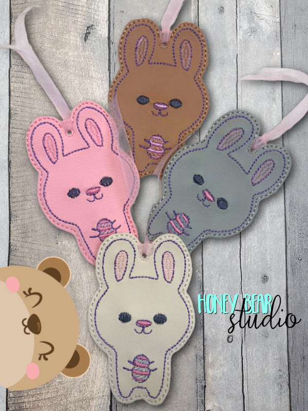 Bunny with Egg Cute Kawaii Bookmark Regular for 4x4 DIGITAL DOWNLOAD e ...