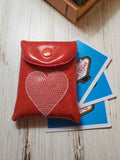 Deck of Cards Snap Pouch for Vinyl 5x7 DIGITAL DOWNLOAD embroidery file ITH In the Hoop June 2019