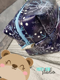 Foxy Boxy Boxed Ends Zip Bag 5x7, 6x10, 7x12, 8x12 DIGITAL DOWNLOAD embroidery file ITH In the Hoop 1122