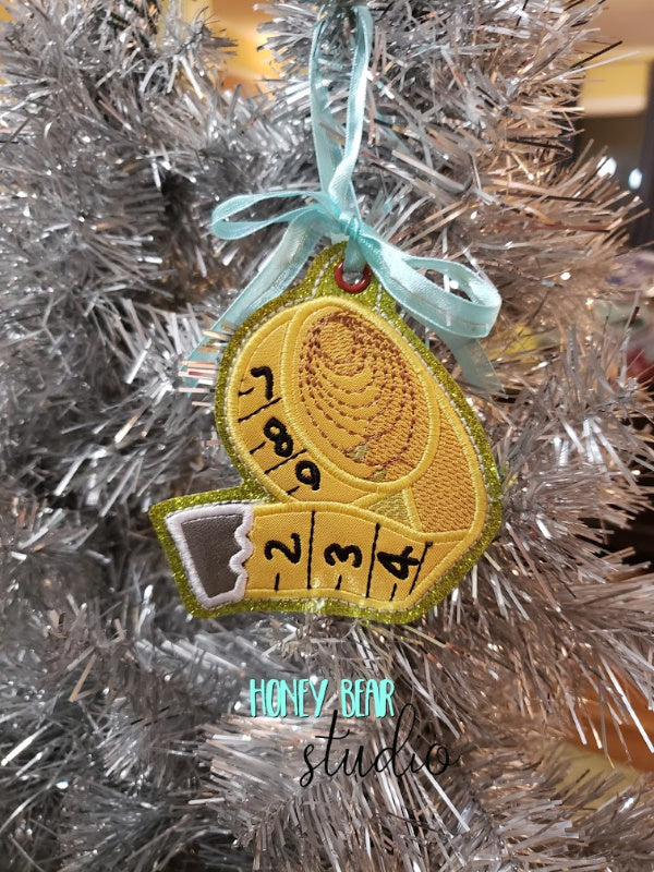 Measuring Tape ORnament Sewing Notions Honey Bear File DOWNLOAD Honey