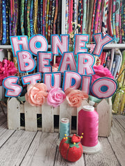 Beach Days FOAS Font on a STICK plant stakes stick signs applique 4x4 DIGITAL DOWNLOAD embroidery file ITH In the Hoop 0124 02