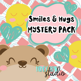 Smiles and Hugs MYSTERY Bundle New Release Purchase ITH In the Hoop 1225
