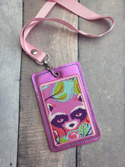 Applique ID Holder Fob Badge Cover for 4x4 or 5x7 DIGITAL DOWNLOAD embroidery file ITH In the Hoop 0223