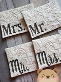 Mr Mrs Wedding Sketch Fill MUG RUG Pack 5x7 ONLY DIGITAL DOWNLOAD embroidery file ITH In the Hoop 1121