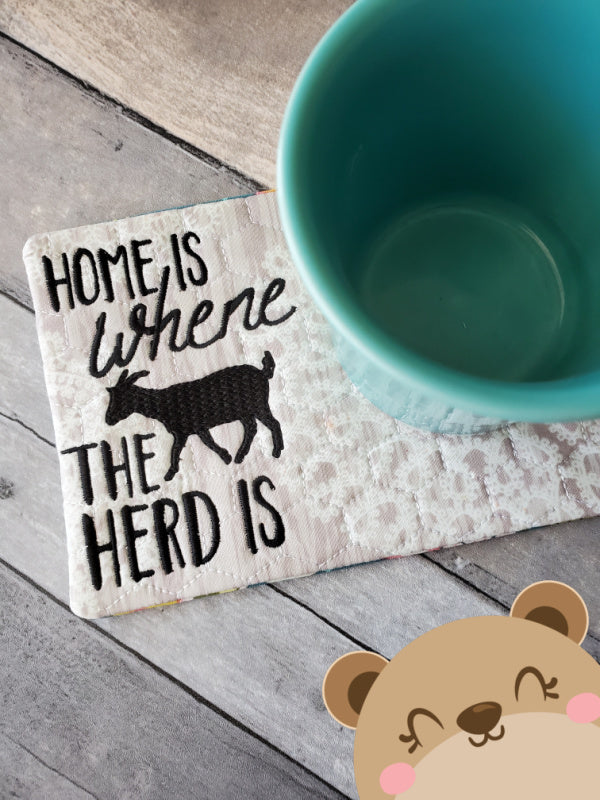 Farm Life MUG RUG Set 5x7 Cows Animals Heifer Country – Honey Bear Studio