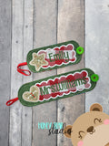 Sweet Shop Christmas Cookies HUGE SET 7 designs Applique Mug WRAP 5x7, 6x10 SET DIGITAL DOWNLOAD embroidery file ITH In the Hoop 1122