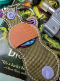 TTP Teeny Tiny Purse Coin or Pick Holder snap tab or eyelet for 4x4  DIGITAL DOWNLOAD embroidery file ITH In the Hoop Jan 2020