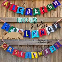 Applique Alphabet Letter FULL SET! A to Z Party Pumpkin Banner Piece for 4x4, 5x7, DIGITAL DOWNLOAD embroidery file ITH In the Hoop
