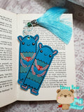 Little MARKO Monster Heart Valentine bookmark for 4x4  DIGITAL DOWNLOAD embroidery file ITH In the Hoop Jan 18 2019