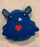 MEGA VALUE Little Monster Stuffies for 4x4, 5x7, 6x10, 7x12 Plush DIGITAL DOWNLOAD embroidery file ITH In the Hoop Feb 5, 2019